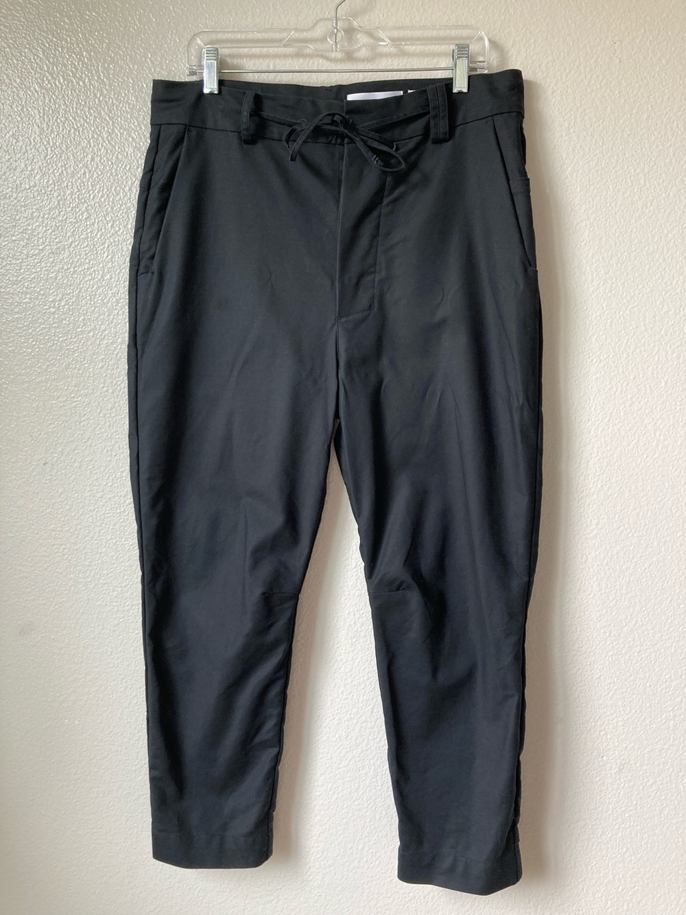 Ch. Chapter Discord Pant utility Drop crotch Crop button fly drawstring sz 34